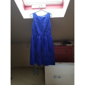 Betsey Johnson blue cocktail dress